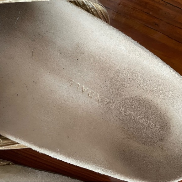 Loeffler Randall bow slides sz 7 - Picture 3 of 6